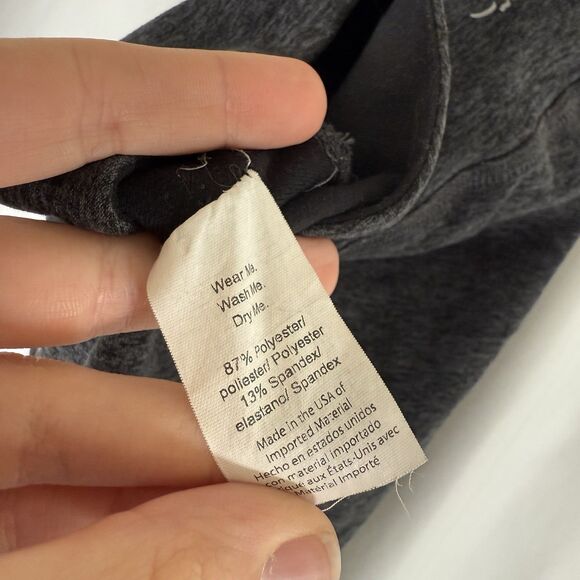 Beyond Yoga Leggings Women's Medium Heathered Grey Pull On Mid Rise - Picture 5 of 9